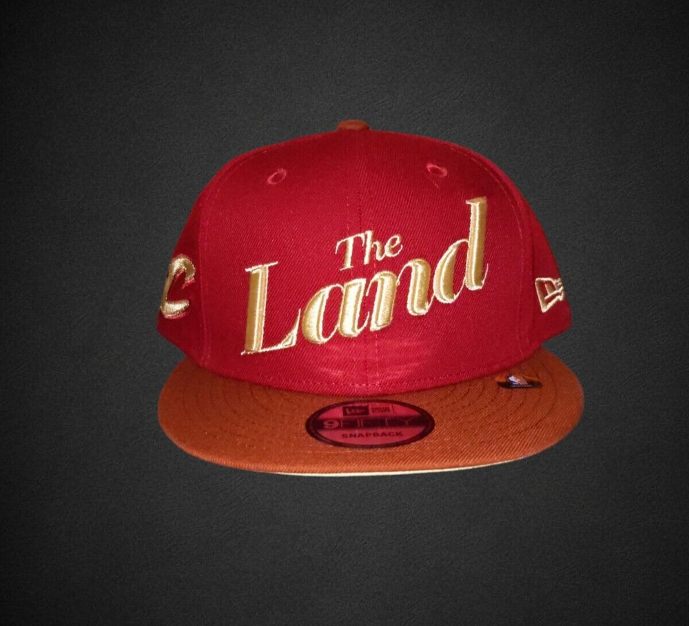 New Era 9Fifty The Land Snapback Cleveland Cavaliers Hat 2023-24 City Edition