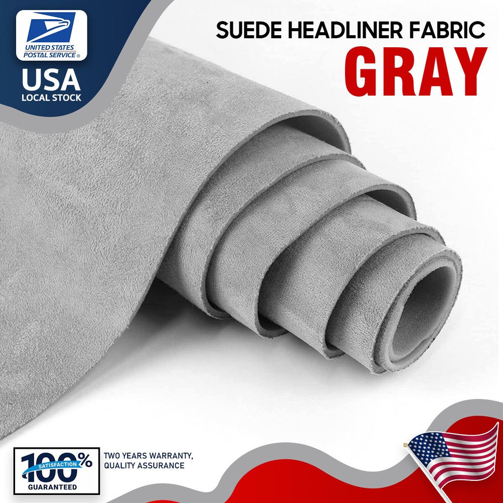 1PCS USA-Made Auto Headliner Fabric with Foam Backing for Car Roof & Ceiling