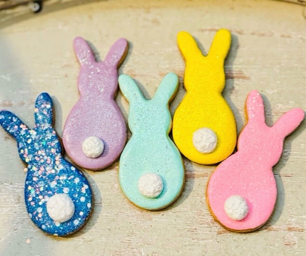 5~Faux Easter Bunny Cookies