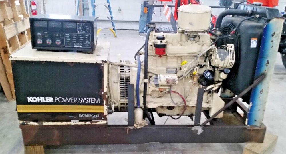 Kohler Power Systems 25kW Generator  John Deere Diesel