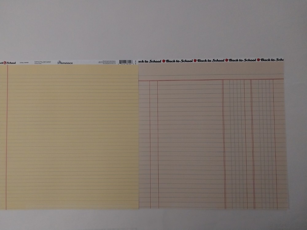 Reminisce Back to School - Legal Paper - 24 Sheets-image