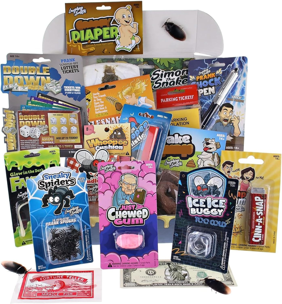 - Ultra Prank Kit – for Kids and Adults – Ultimate Pranks Pack & Joke Toys Gifts