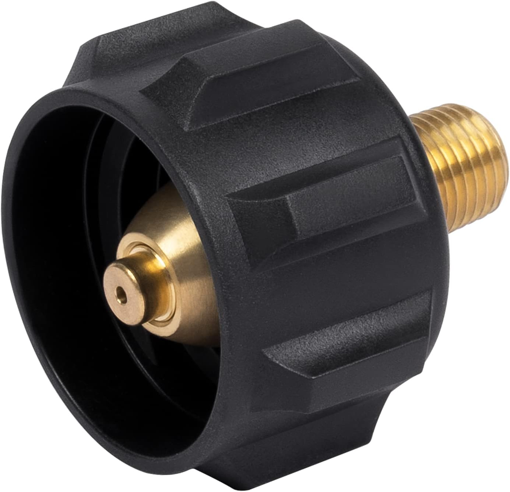 Propane Gas Fitting for Regulator and Hose, QCC X 1/4