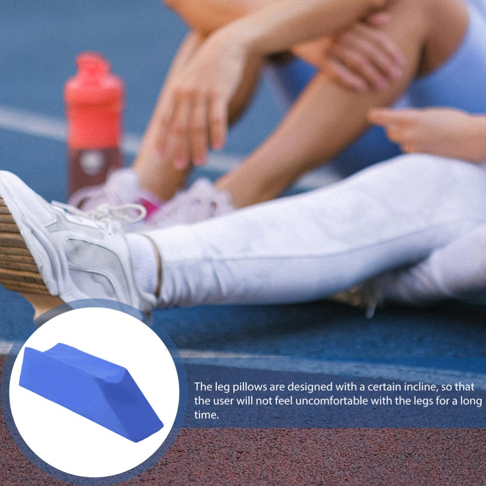 1pc Post-Surgery Leg Elevation Wedge Pillow for Comfortable Sleep Support