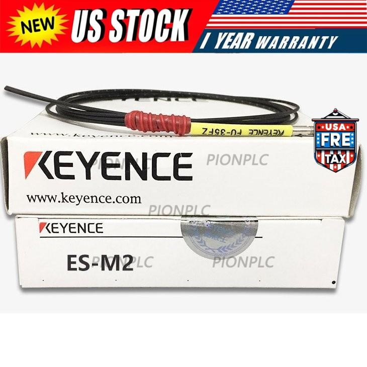 one New Keyence ES-M2 photoelectric sensor