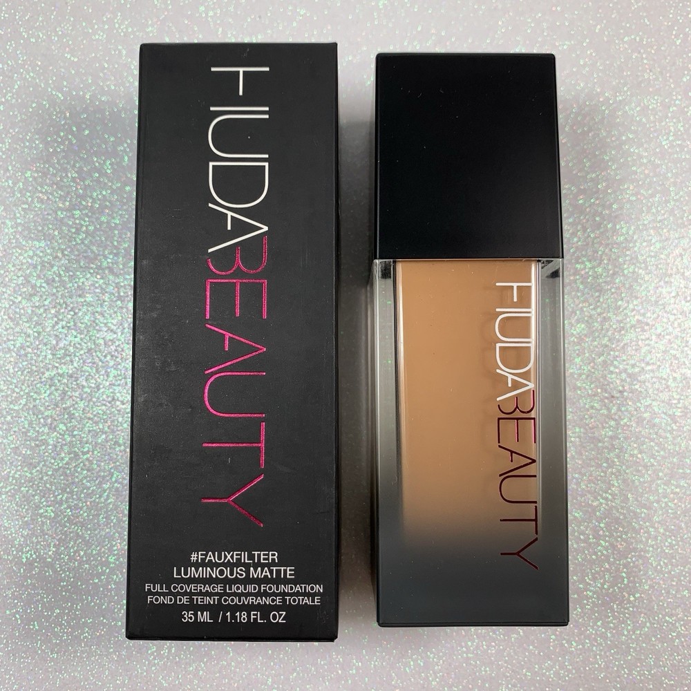 Huda Beauty FauxFilter Luminous Matte Liquid Foundation Apple Pie 255B BNIB