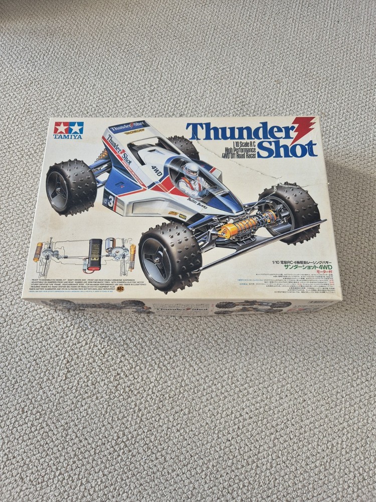 Tamiya Thunder Shot 1987 Vintage Original 58067 New In Box RC Car