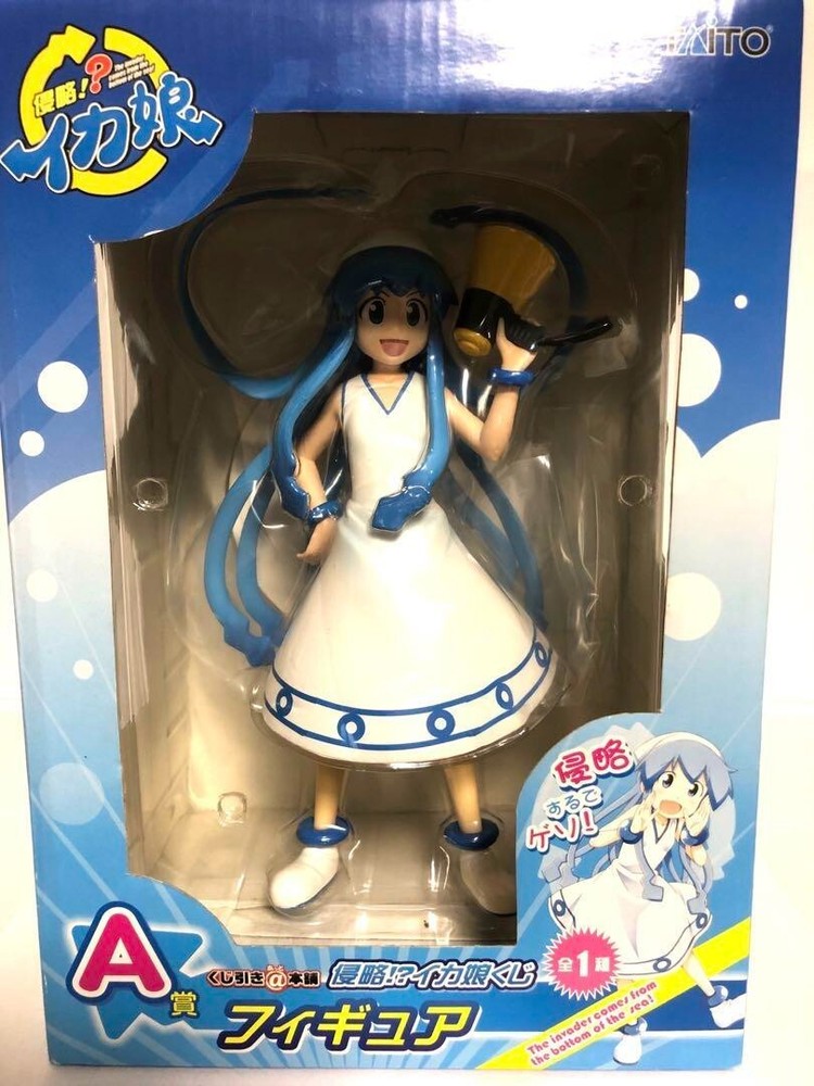 Japan Anime squid girl Ika Musume figure high quality Healing items cute rare