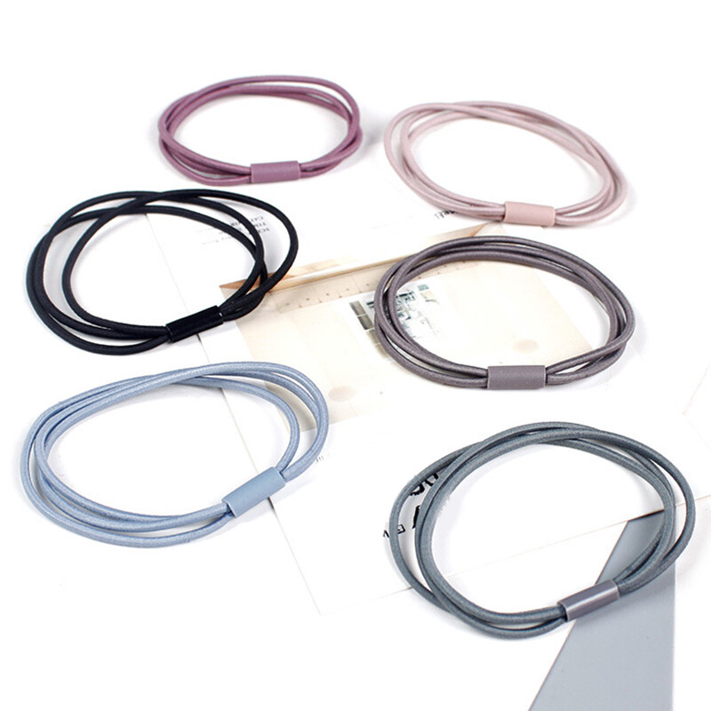 High Elastic Hair Ring Rope Ponytail Scrunchie Tie Band