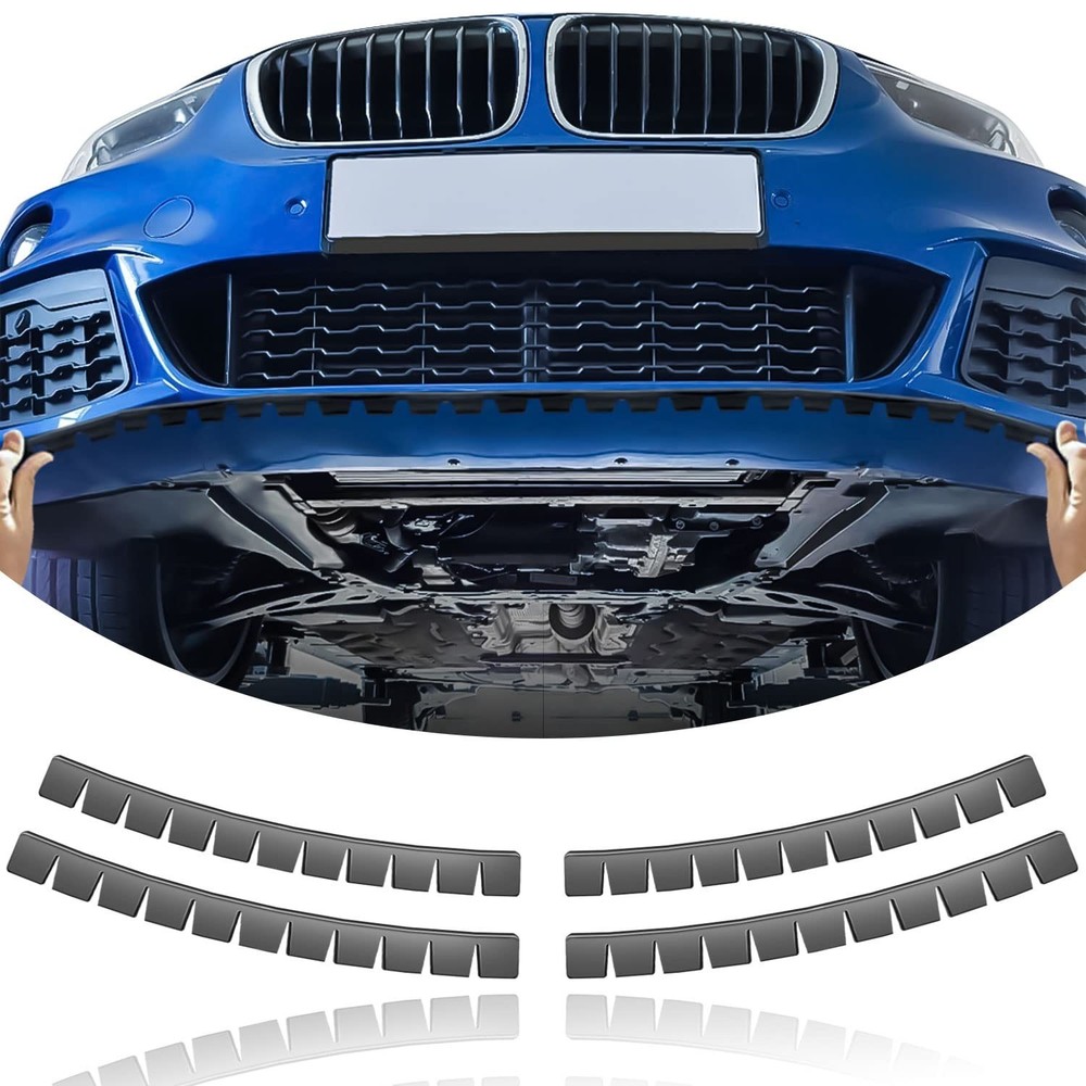 4 Pack Bumper Scrape Guard for Cars Front Bumper Protector Luxury car for Car...