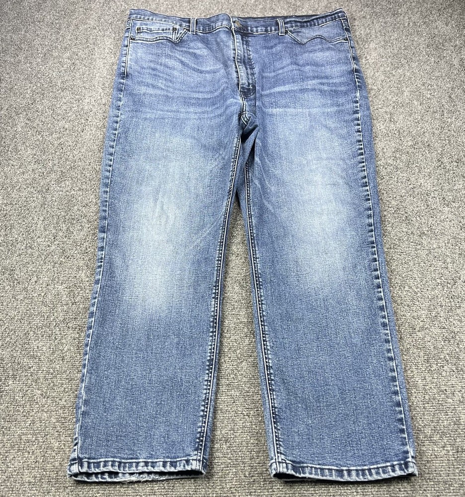 Levis 541 Jeans Men 42x30 Blue Tapered Leg Athletic Flex