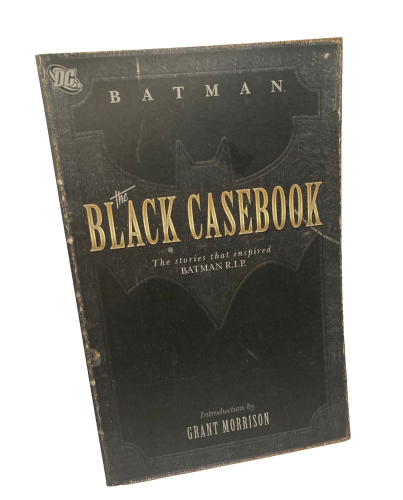 Batman Black Casebook DC Graphic Novel TPB Grant Morrison 2009
