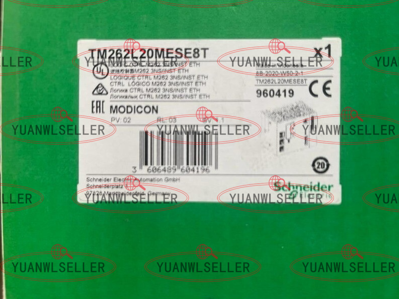 1X New TM262L20MESE8T Logic Controller Module
