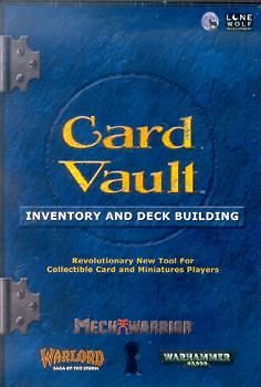 Card Vault CD-ROM Lone Wolf Development GAMING SUPPLY BRAND NEW ABUGames