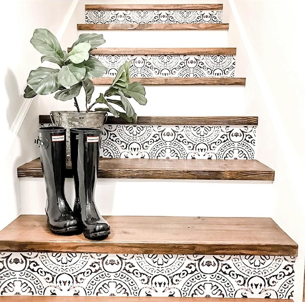 Amalfi Stair Riser Strip Peel and Stick 6.75