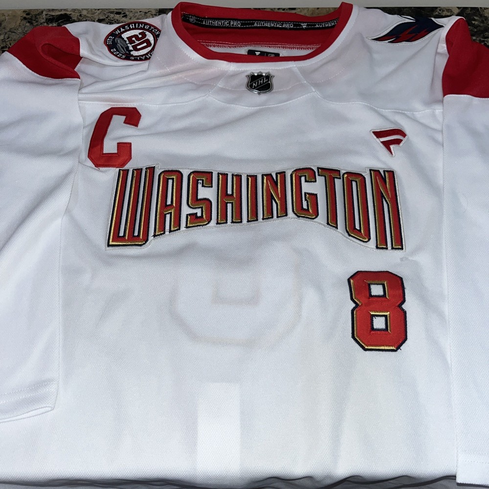 Washington Capitals/Nationals Crossover Jersey Youth L/XL. See Pics And Notes!