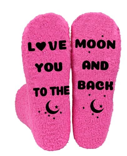 Valentines Day Fuzzy Socks for Women with Gift Box - Cozy Gift Idea-image