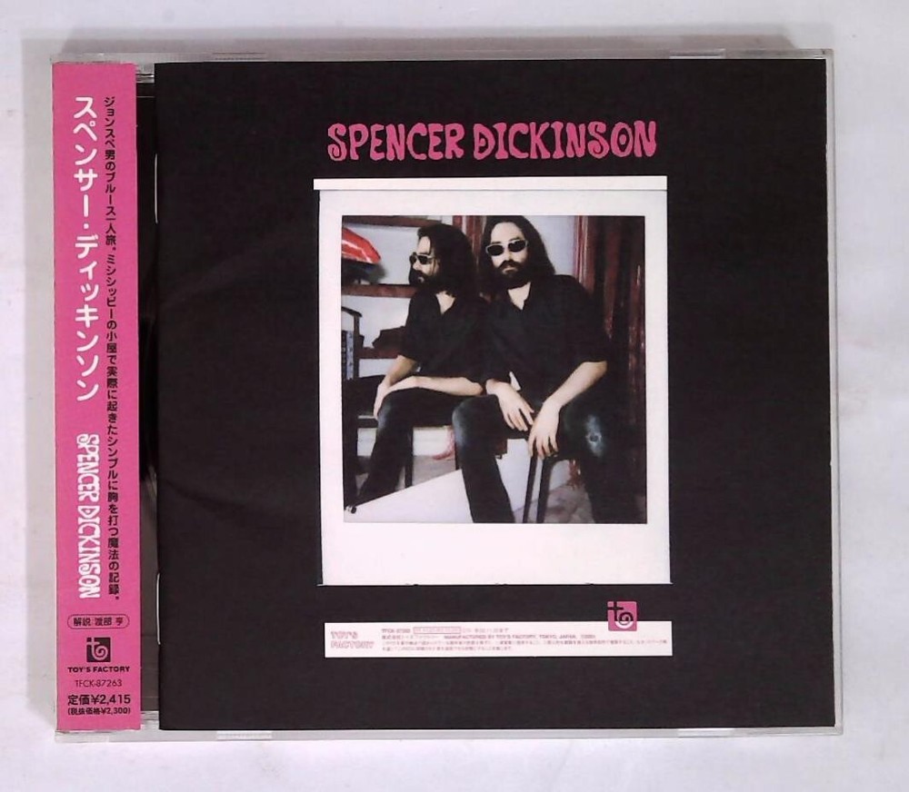 Spencer Dickinson – Spencer Dickinson TFCK-87263 JAPAN CD OBI