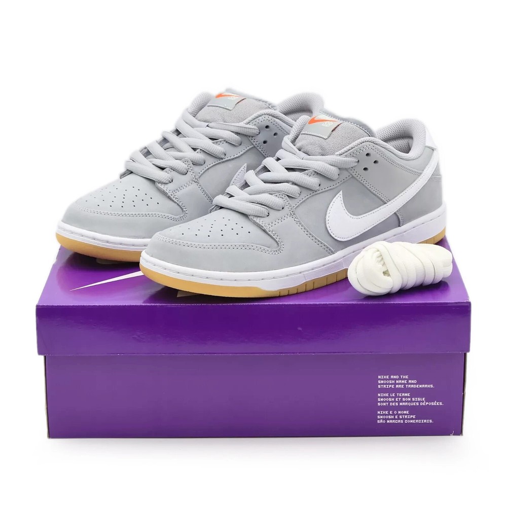 Size 10 - Nike SB Dunk Low Wolf Grey Gum