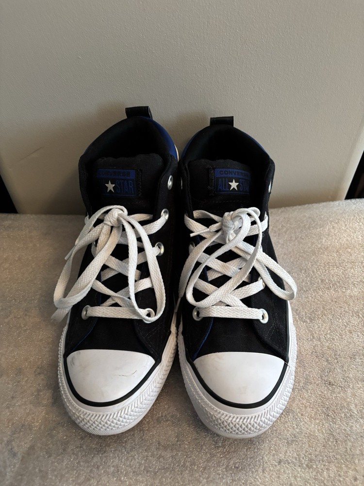 Classic Black High Top Converse Sneakers