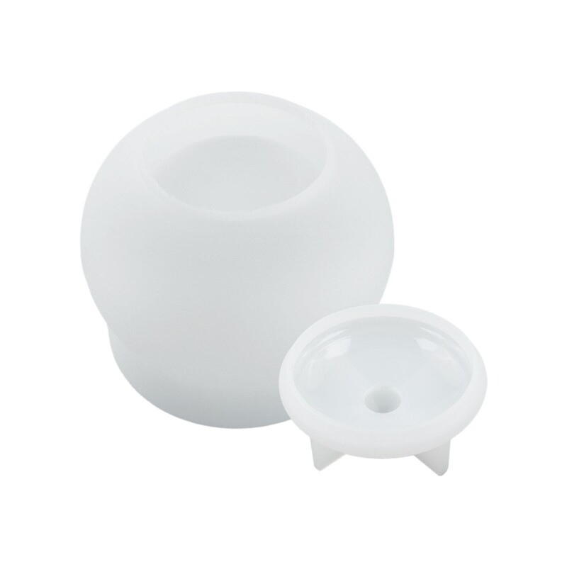 Silicone Jar Mold DIY Crystal Epoxy Storage Box Mould Jewelry Gift Box Moulds