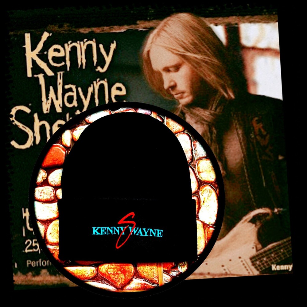 KENNY WAYNE SHEPHERD EMBROIDERED BEANIE 🇺🇸 CONCERT MERCHANDISE