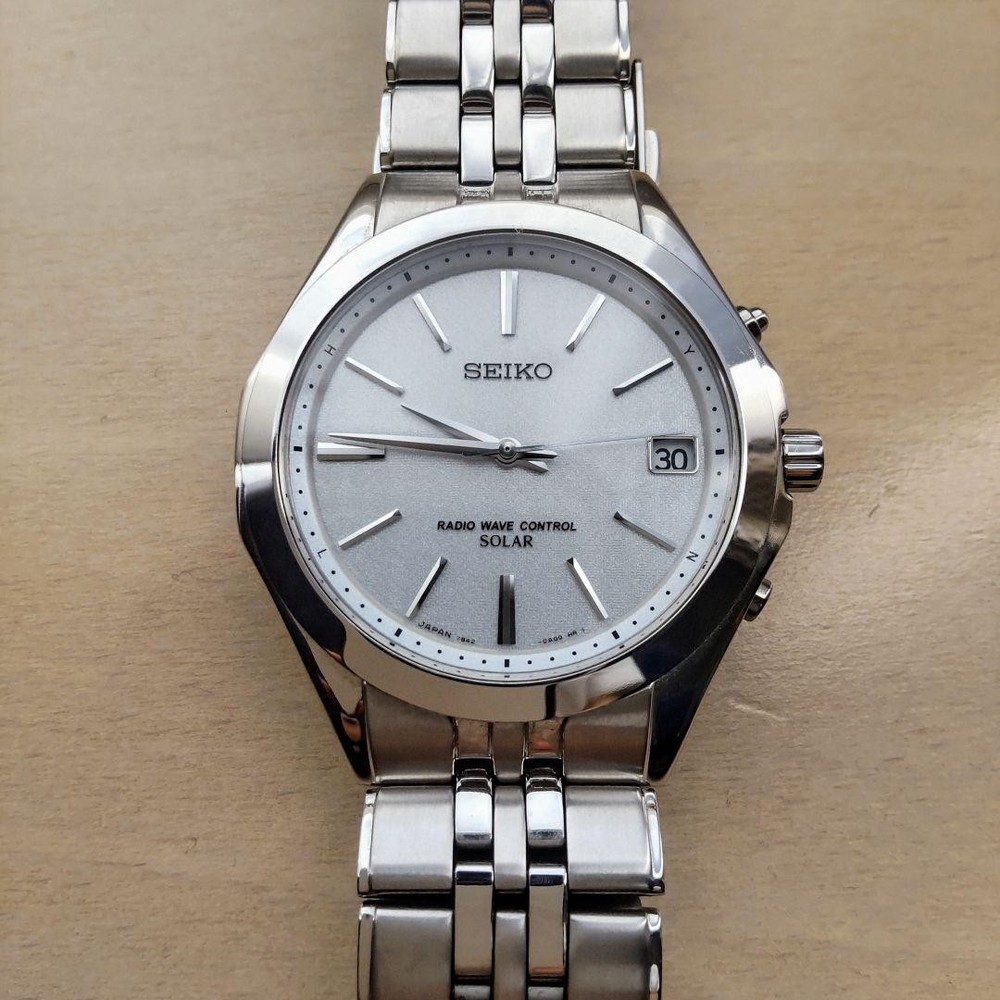Seiko Men's Solar Radio Wave Controlled Watch
