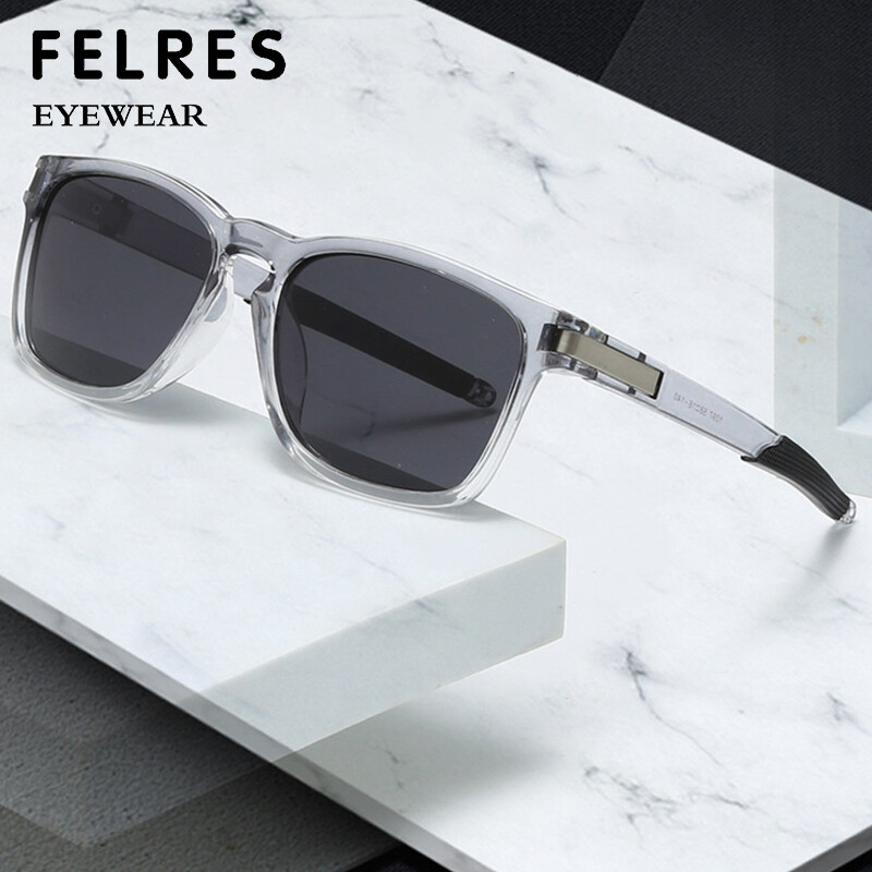 Square Polarized Sunglasses Men Outdoor Driving Shade Glasses UV Protection Hot