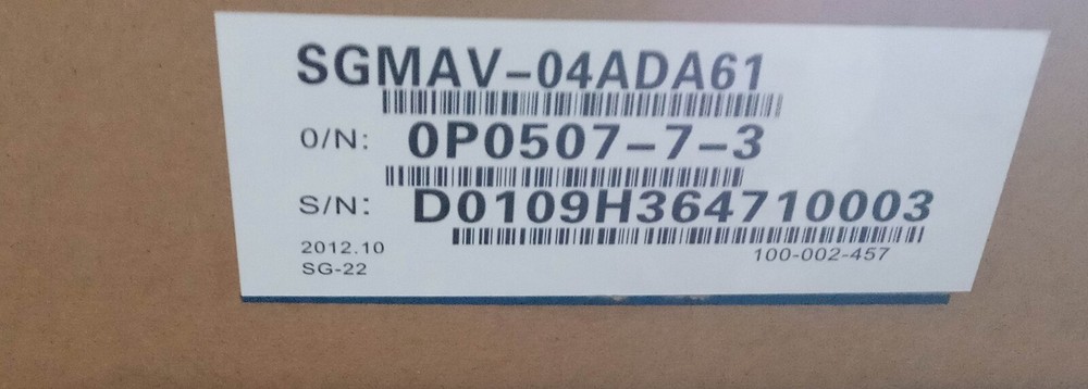 YASKAWA SGMAV-04ADA61 Servo Motor NEW