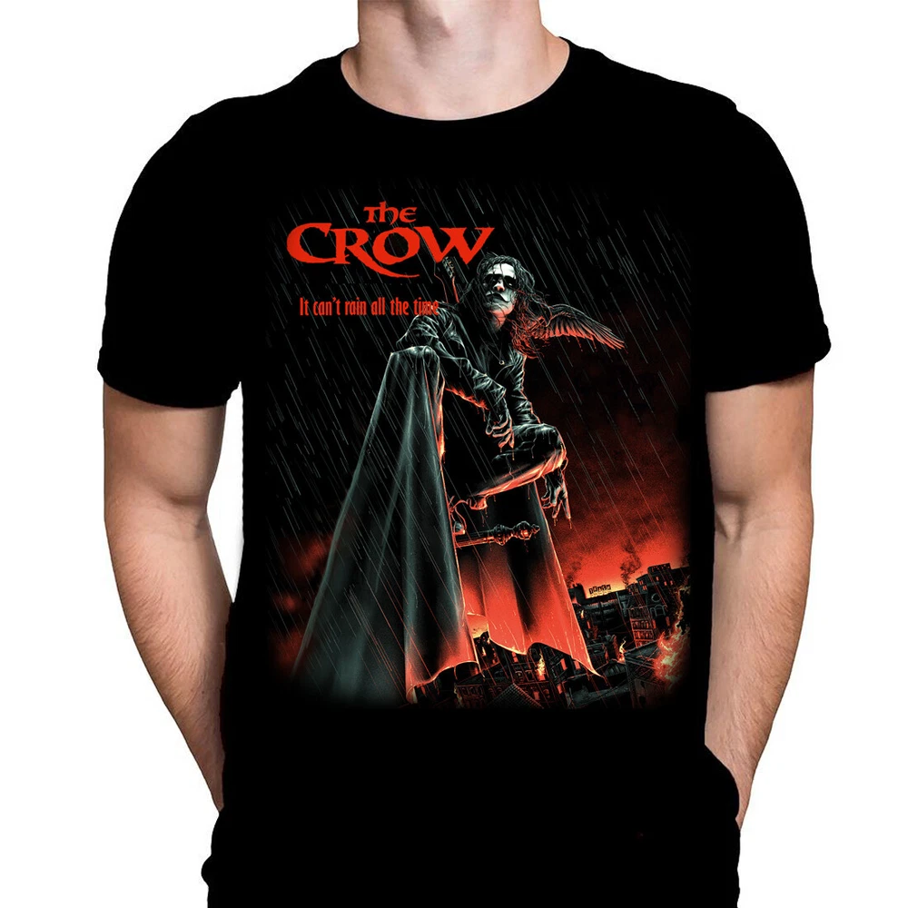 THE CROW RAIN - Movie T-Shirt - Sizes S - 4XL -  Art / Horror / Brandon Lee