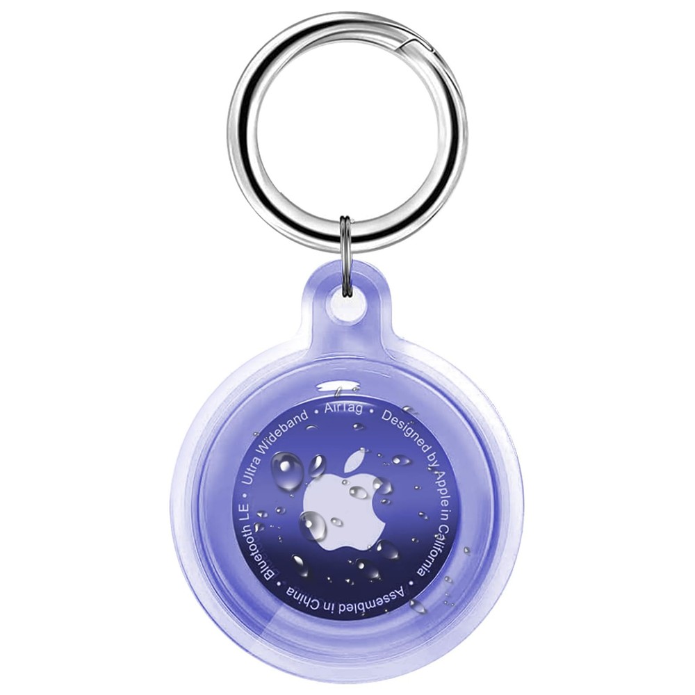 IPX8 Waterproof Airtag Holder with Keychain for Apple Airtags Case