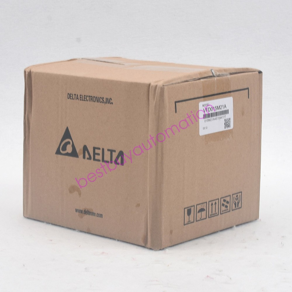 One Delta VFD015M21A Inverter Single Phase 220V 1.5kw New In Box Expedited Ship