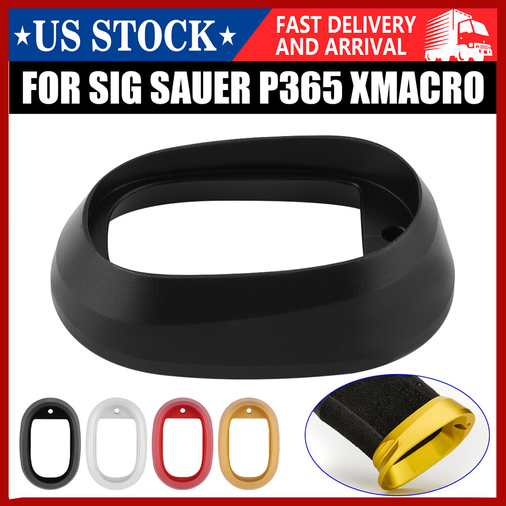 Aluminum Alloy Magwell For Sig Sauer P365 X Macro 9mm Luger 4-colors to select -
