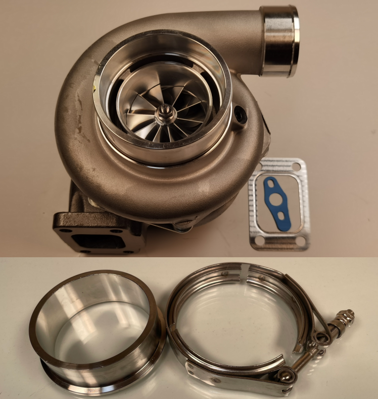 for GT35 GT30 Ball Bearing Turbo charger GTX3582R T3 1.06 A/R V-band A/R.70 Cold