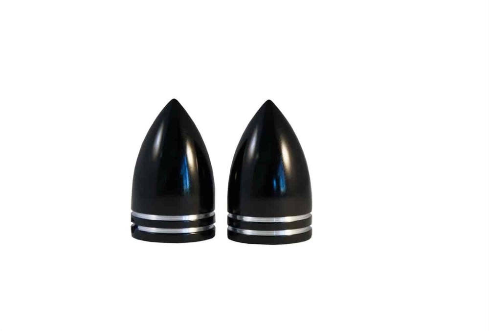 All American Billet Bullet Style 9/16 Wiper Post Covers - WWPCB-BG