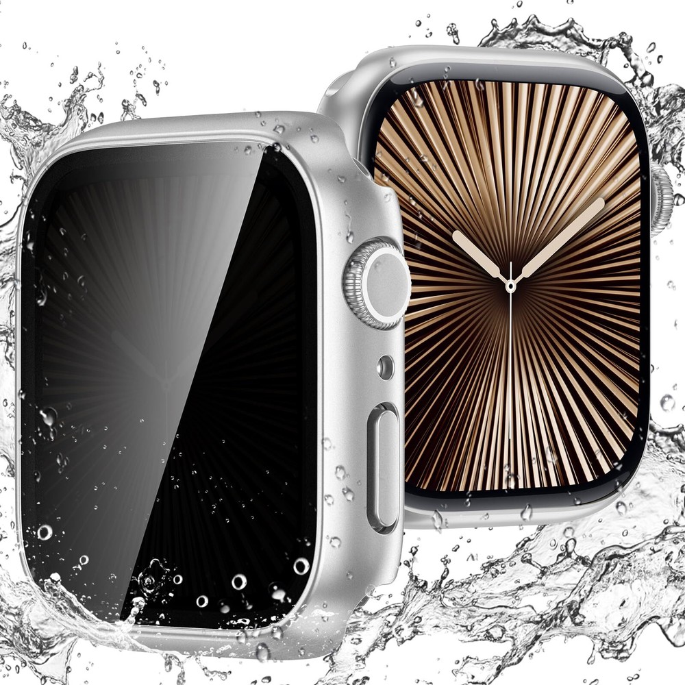 Goton Waterproof Privacy Case for Apple Watch Series 10 SE 9 8 7 6 5 4 Ultra ...