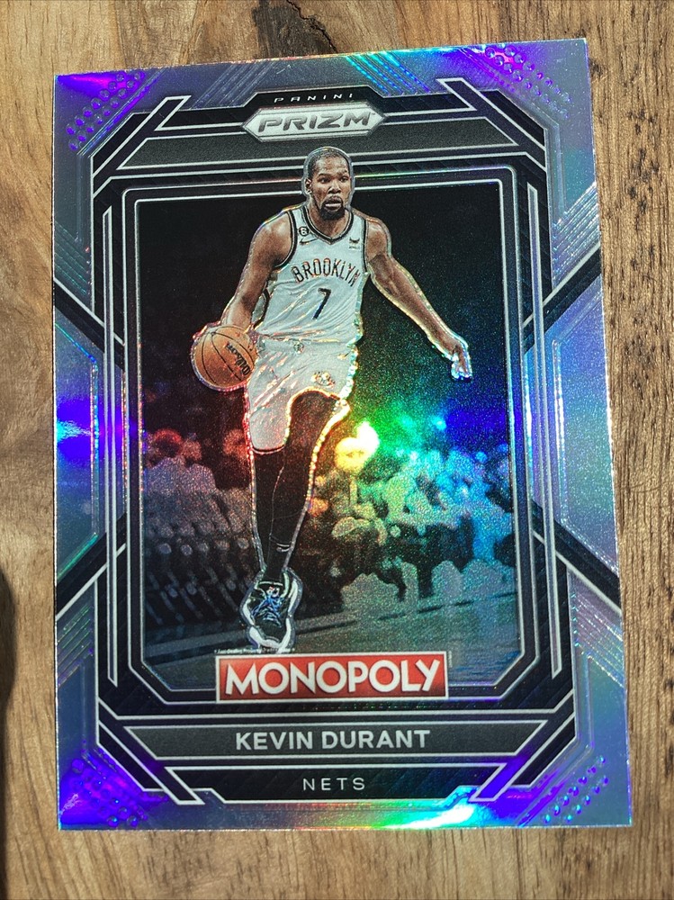 2022-23 Panini Prizm NBA Monopoly Kevin Durant Silver Prizm SP Suns LIMITED