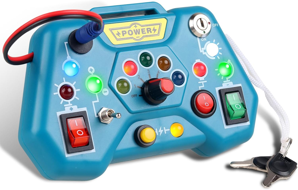 Montessori Sensory Busy Board for Toddlers 2-4 Years Old