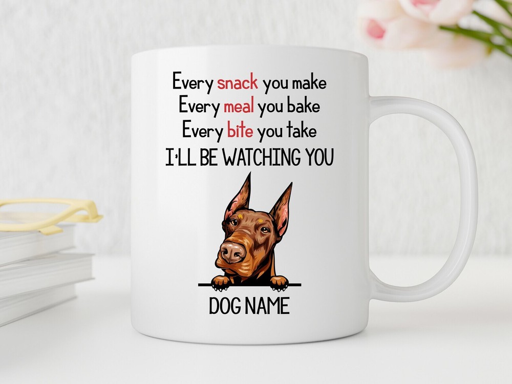 Funny Doberman Mom Gift Idea - Doberman Lover Coffee Mug