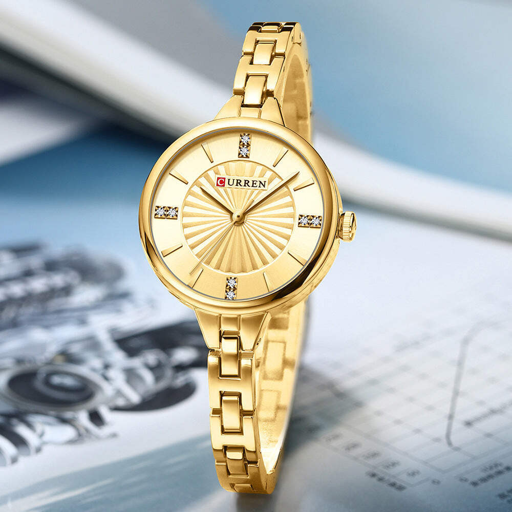 Elegant Women's Casual Quartz Watch with Various Color Options