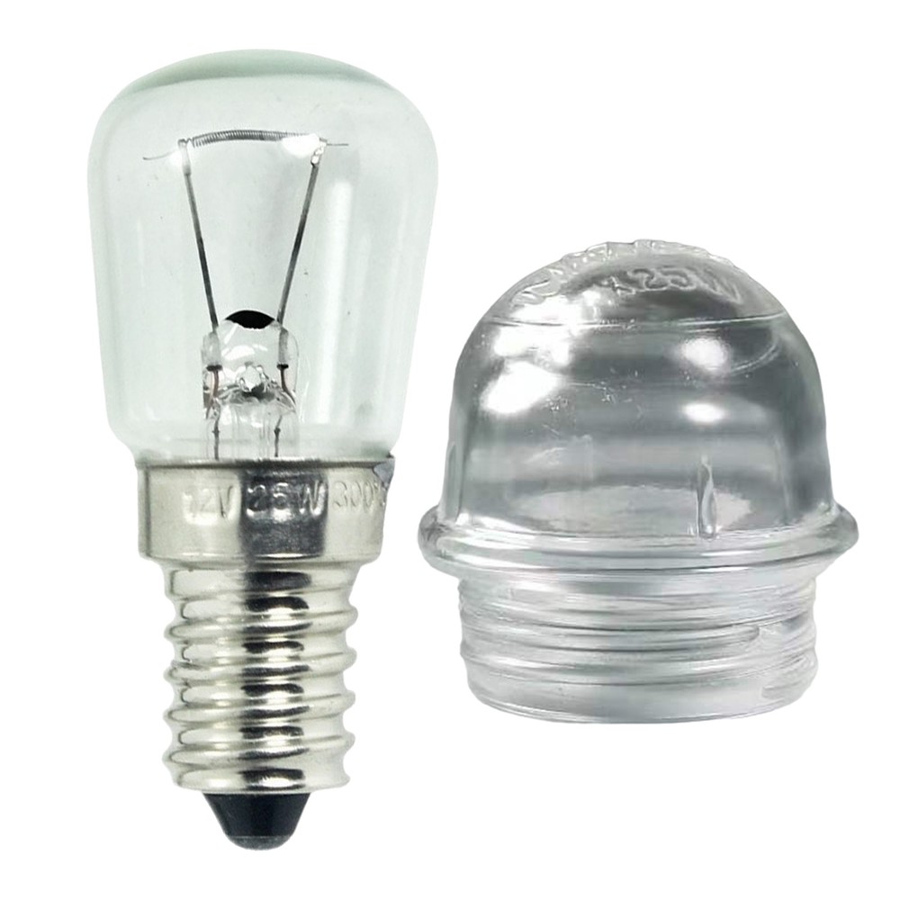 E14 LED Bulb, Heat-Resistant 12V Light Bulbs for Oven, Cooker Hood, Refrigerator