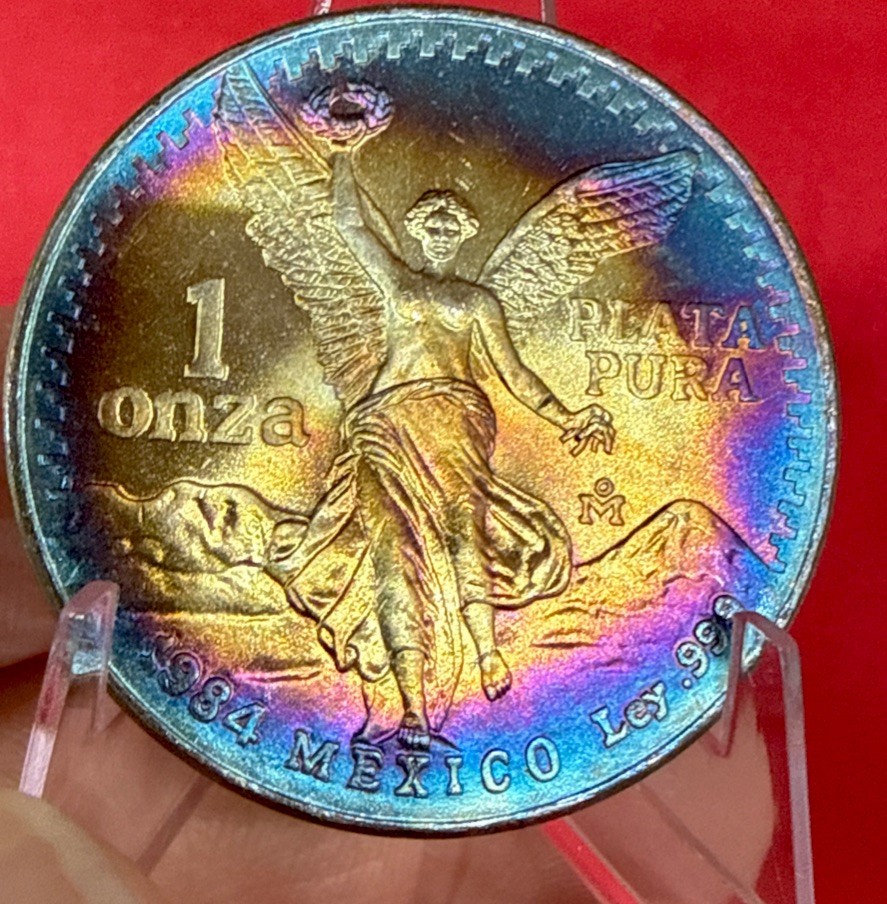 1984 mo mexico 1 onza silver “Monster Natural Toner” Years In The Making