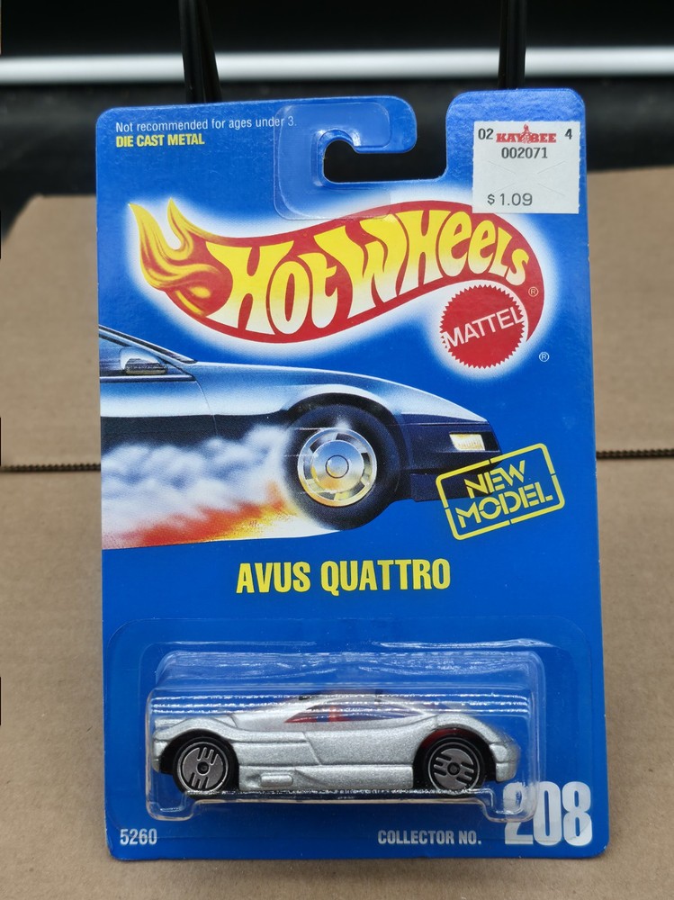Hot Wheels 1991 - COLLECTOR no. 208 - Audi Avus Quattro
