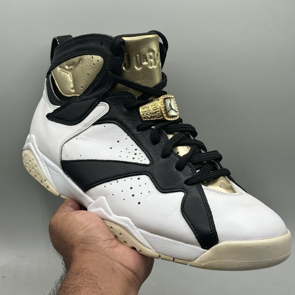 Nike Air Jordan 7 Size 10.5.Retro Champagne 725093–140 OG VII White Gold Raptor