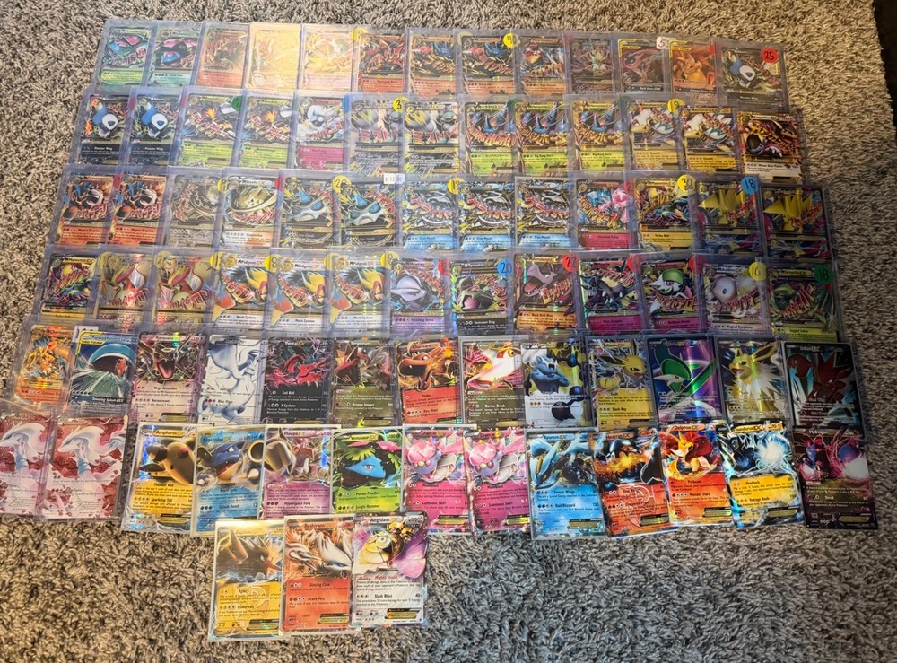 NOT 10K! Huge Lot Of Pokemon Cards Send Me Offers! Tons If Megas Some Tag And Ex