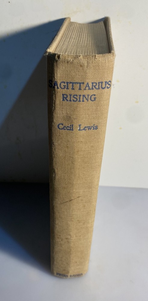 Sagittarius Rising Cecil Lewis first edition RFC royal flying corp fighter pilot