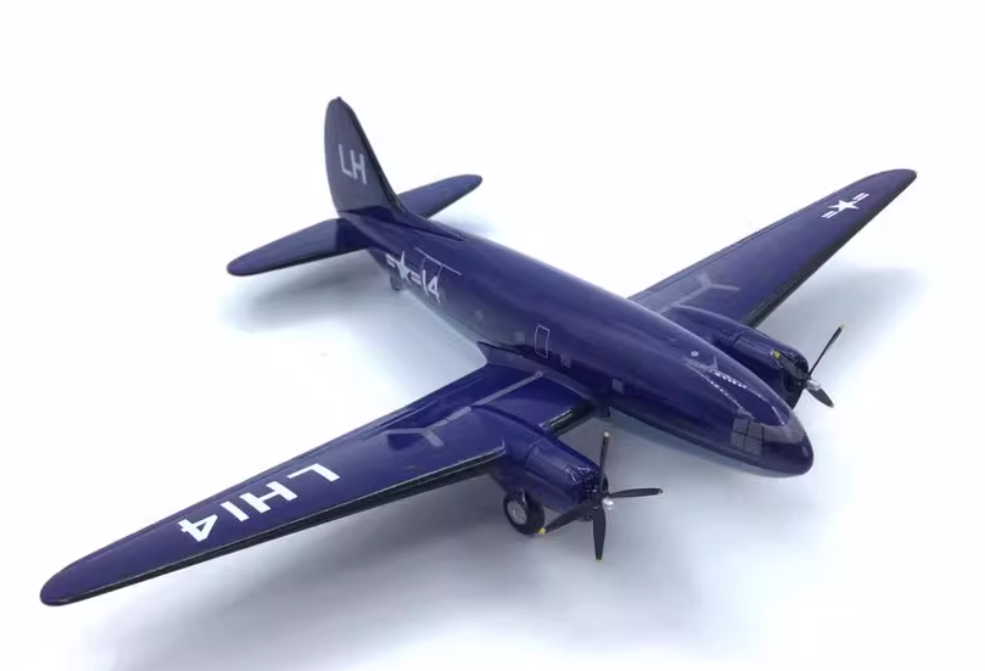 1:200 AeroClassics U.S. NAVY Curtiss C-46 Airplane Diecast Aircraft Plane Model