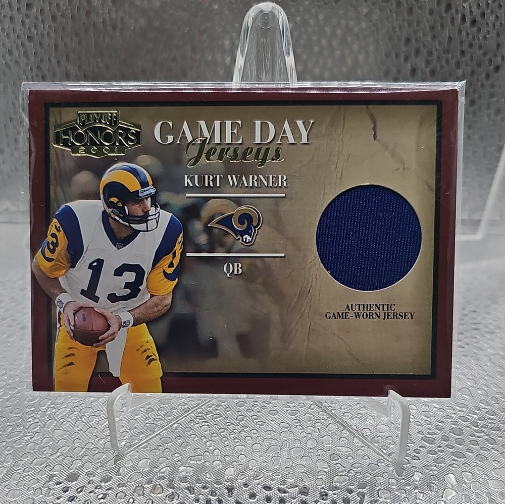2001 Playoff Honors - Game Day Jerseys #GD-47 Kurt Warner (MEM)
