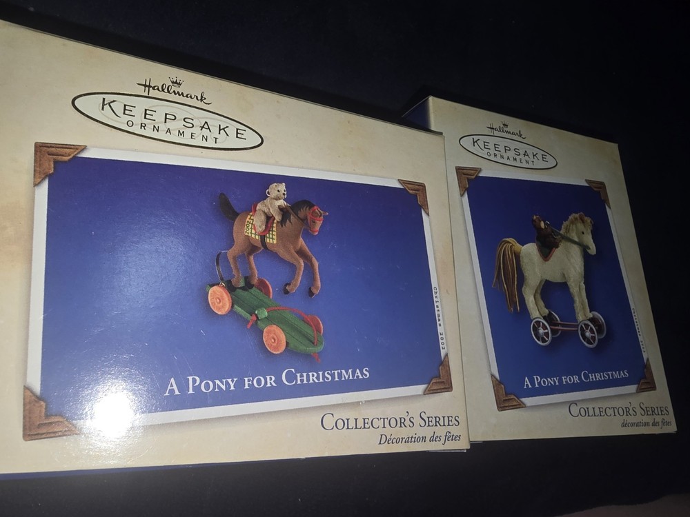 Hallmark Keepsake Ornament set of 2