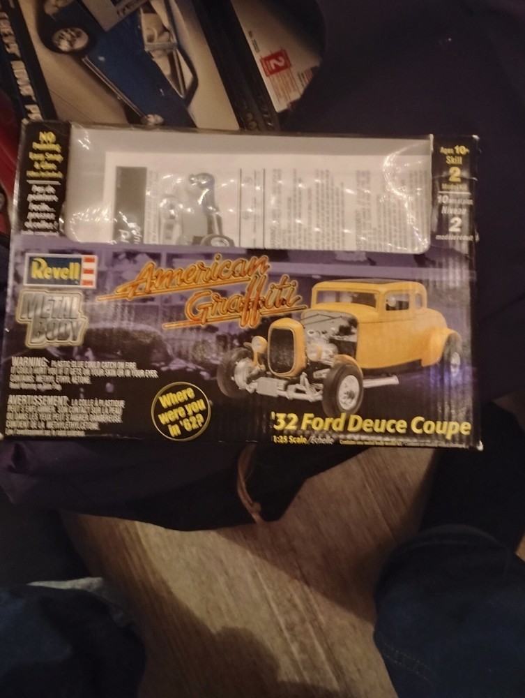 Revell American Graffiti 1932 Deuce Coupe 1:25 #31967 Factory Sealed Model Kit